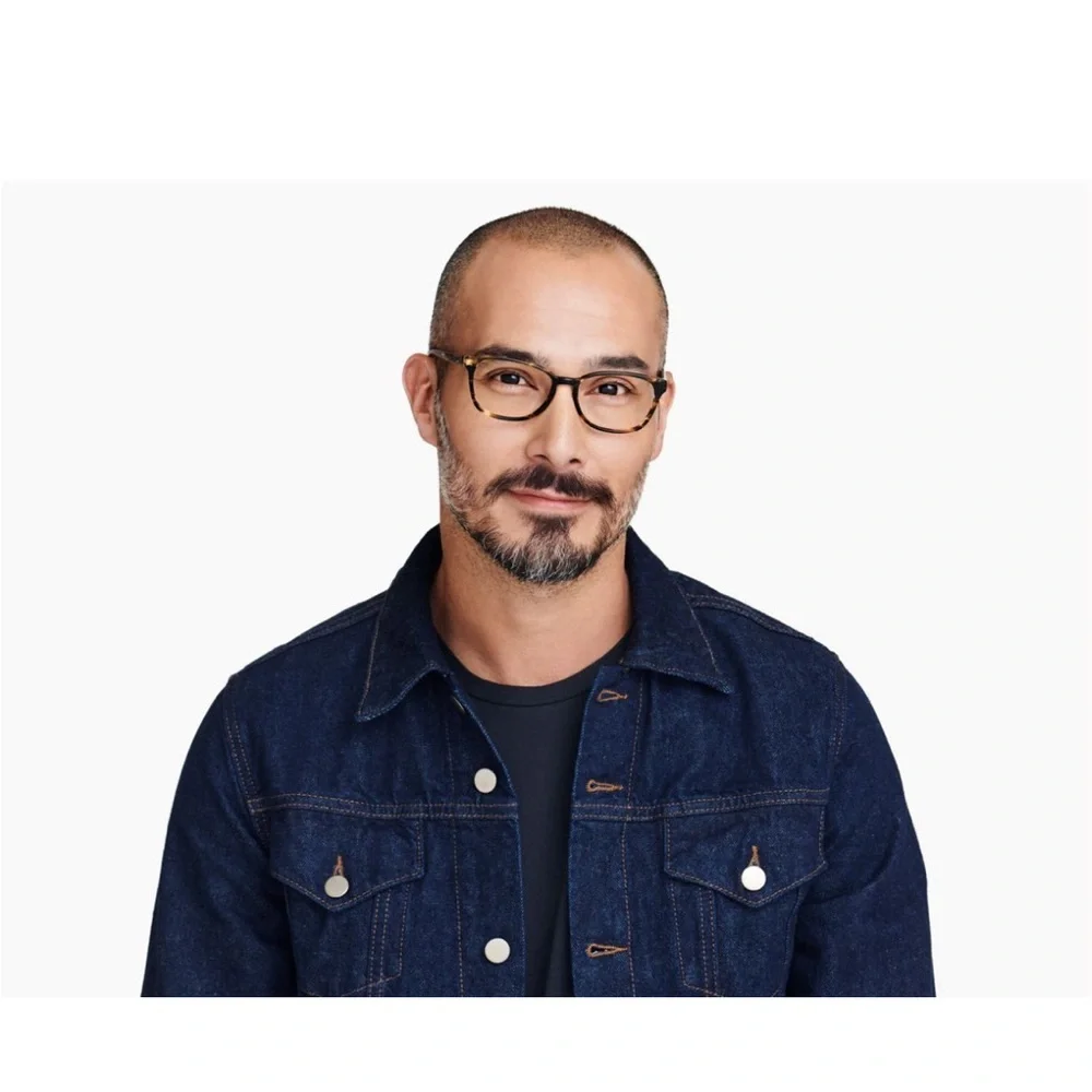 Warby Parker Clemens Eyeglasses Tortoiseshell Rectangular Unisex Classic